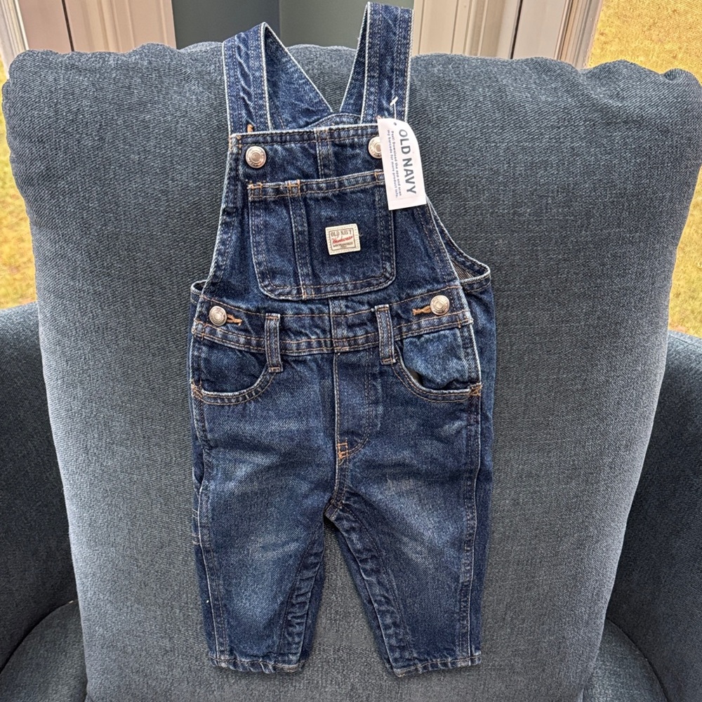 Old Navy Classic Blue Kids Overalls